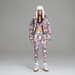 NWT ❄️❄️ADIDAS X IVY PARK ICY PARK SKI TAG TIGHTS SZ: S